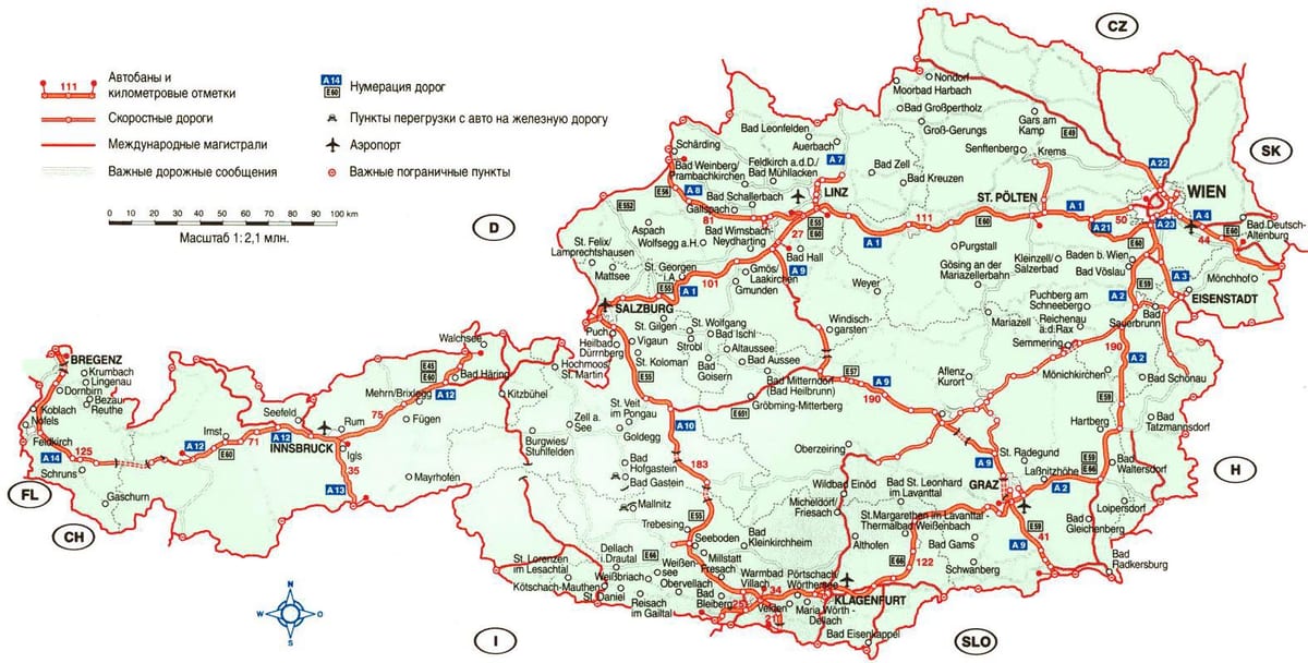 քարտեզ кремс Ավստրիա