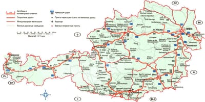 Քարտեզ кремс Ավստրիա