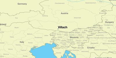 Քարտեզ филлах, Ավստրիա